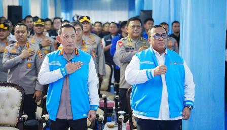 HUT KSPSI-Harpekindo, Kapolri Tekankan Perkuat Sinergitas hingga Dukung Hak Buruh