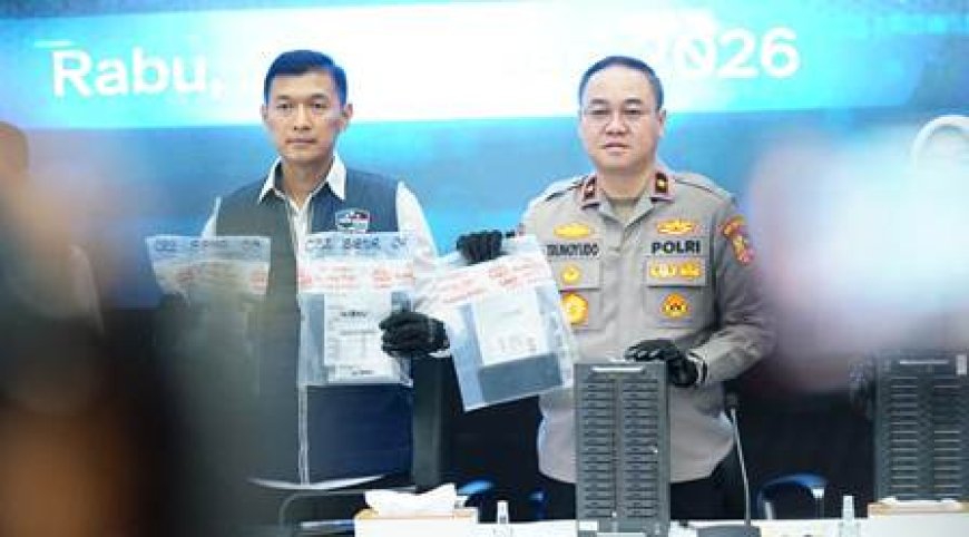 Bareskrim Polri Bongkar Sindikat Phishing E-Tilang Palsu, Lima Tersangka Ditangkap