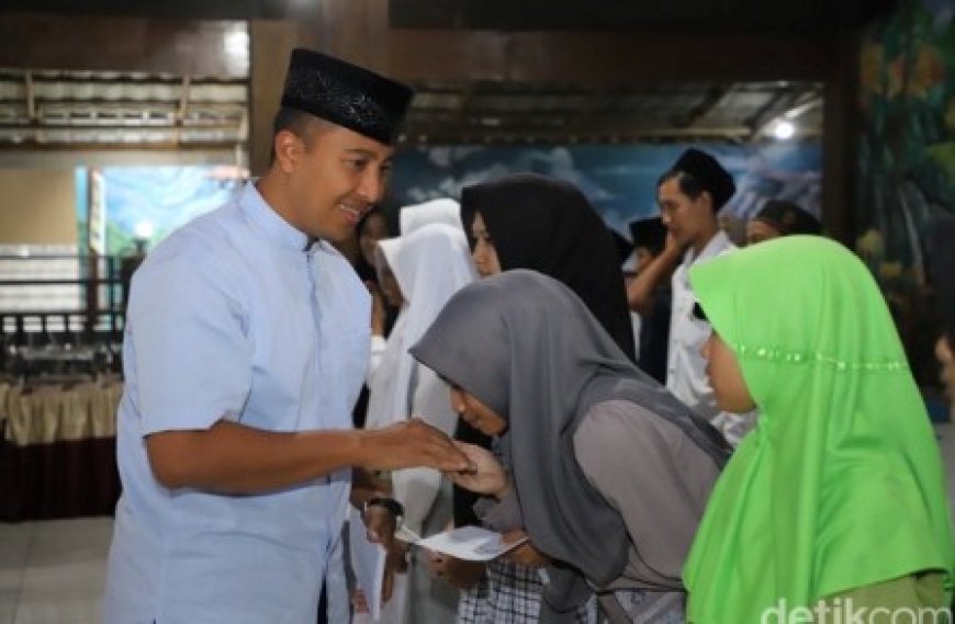 Kapolres Kediri Gelar Buka Bersama dan Berbagi Santunan Anak Yatim
