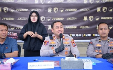 Kapolres Gresik : “Kami Tidak Akan Memberi Ruang Bagi Pelaku Narkoba”
