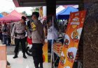 Polres Ngawi Patroli Pasar Pastikan Harga dan Stok Bapokting Aman