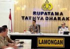 Polres Lamongan Atensi Perlintasan Kereta Api Sebidang Jelang Operasi Ketupat Semeru 2026