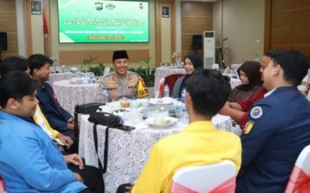 Kapolres Kediri Buka Puasa Bersama Mahasiswa - Ormas Keagamaan - Masyarakat – Insan Pers