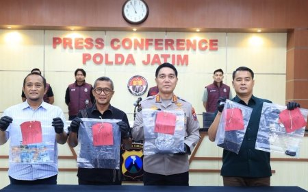 Jaga Ketentraman Ramadhan, Ditreskrimum Polda Jatim Bongkar Peredaran Bahan Peledak Ilegal