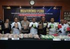 Ditresnarkoba Polda Jatim Ungkap 3.157 Kasus Narkoba Semester I 2026, Musnahkan Puluhan Kilogram Sabu dan Ganja