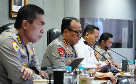 Tindak Lanjuti Arahan Presiden, Wakapolri dan Wamen Kehutanan Konsolidasikan Langkah Nasional Hadapi El Nino dan Karhutla