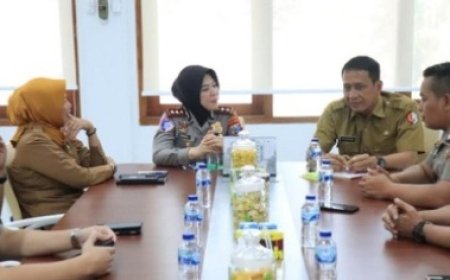 Perkuat Sinergi Kamtibmas, Kapolres Bojonegoro AKBP Yenni Diarty Bersilaturahmi dengan Bupati