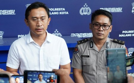 Polresta Malang Kota Tetapkan MMS Tersangka Pencabulan, Lima Korban Laki-Laki