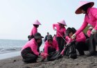 Kapolresta Banyuwangi Dampingi Kapolda dan Ketua Bhayangkari Daerah Jawa Timur di Pulau Santen, Padukan Kepedulian Sosial dan Pelestarian Pesisir