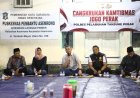 Cangkrukan Jogo Perak, Kapolres Tanjung Perak Ajak Warga Kompak Tangkal Isu Liar Penganggu Kamtibmas