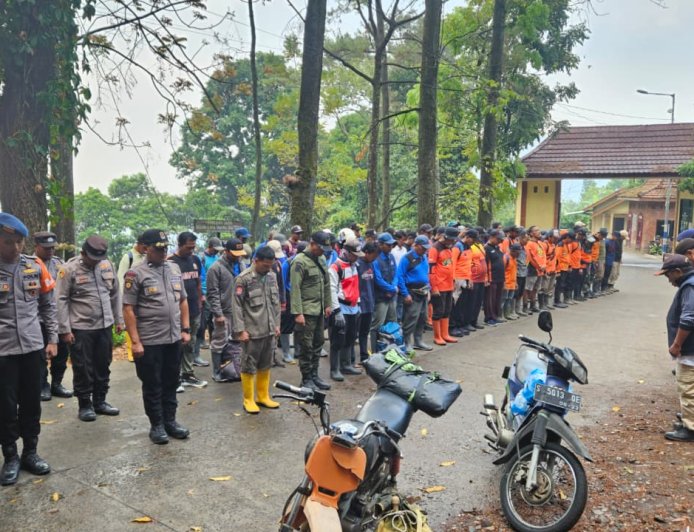 Antisipasi Karhutla Susulan Gunung Welirang, Kapolres Mojokerto Dirikan Posko dan Siagakan Personel Brimob
