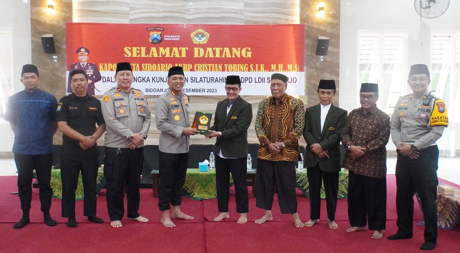 Kapolresta Sidoarjo Gandeng DPD LDII Sidoarjo Wujudkan Pemilu 2024   2 Sdjo 