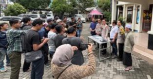 Polsek Lowokwaru Polresta Malang Kota Amankan Pelaku Perang Sarung Bawa Sajam